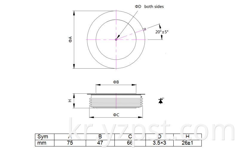 Promotion Power Thyristor